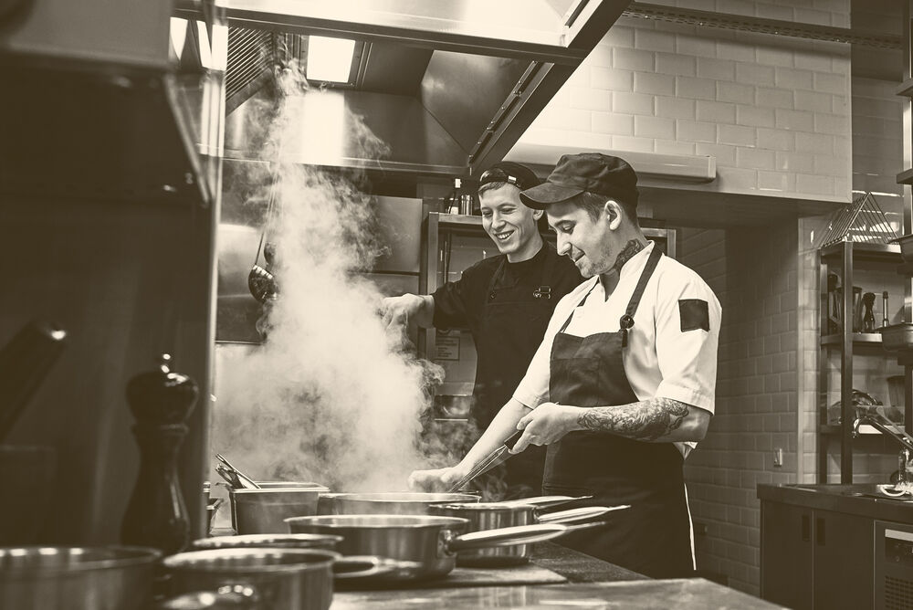 Chefs aan het werk